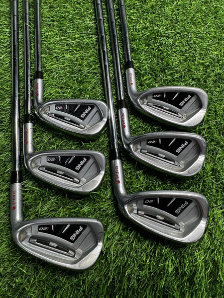 PING i20 - Red Dot - IRON SET 5-Pw - Steel - Stiff Flex - RH