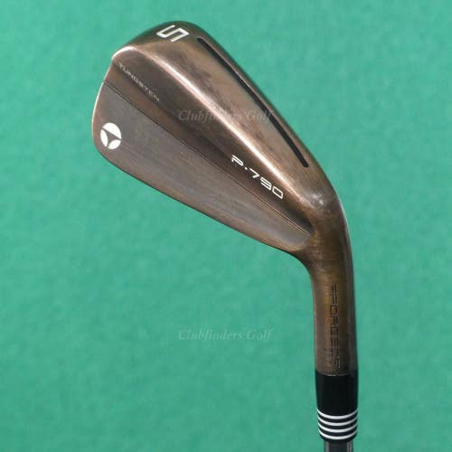 TaylorMade 2023 P-790 Forged Aged Copper Single 5 Iron ACCRA 115i Steel Stiff