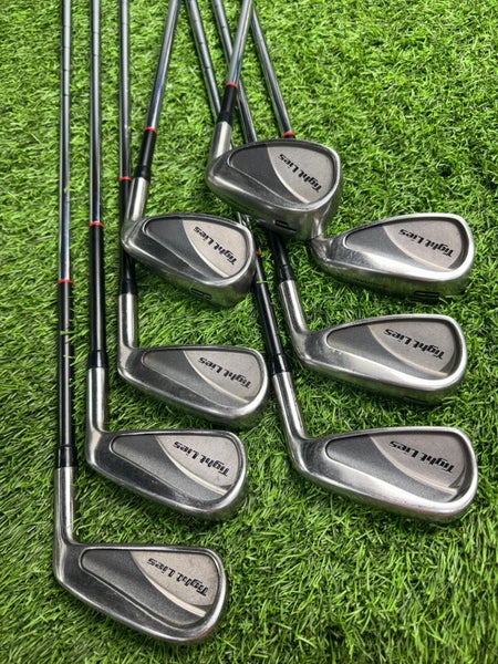 Adams Golf - Tight lies - IRON SET 3-Pw - Steel - Lite Flex - RH