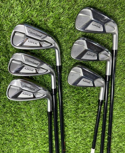 CLEVELAND - LAUNCHER UHX - IRON SET 5-Pw - Graphite MIYAZAKI M - Lady Flex