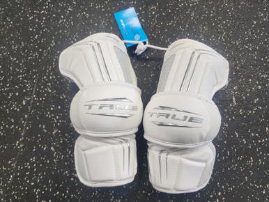 New True ZERO LYTE Lacrosse Arm Pads/Guards White XS 11849-S000036329