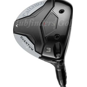 NEW! Callaway Quantum Max D 15 Fairway 3 Wood Denali Frost 60g 5.5 Regular w/HC