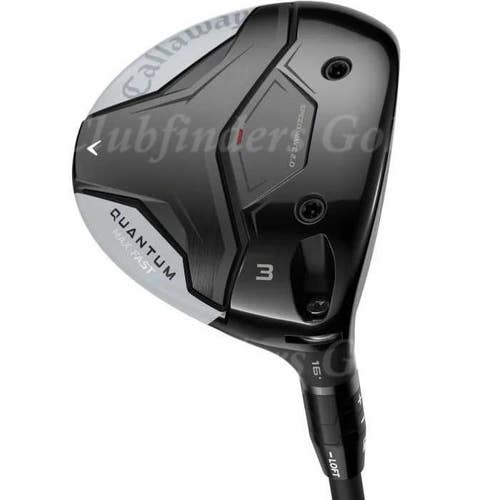 NEW Callaway Quantum Max Fast 19 Fairway 5 Wood Vanquish 4-R2 Seniors w/HC