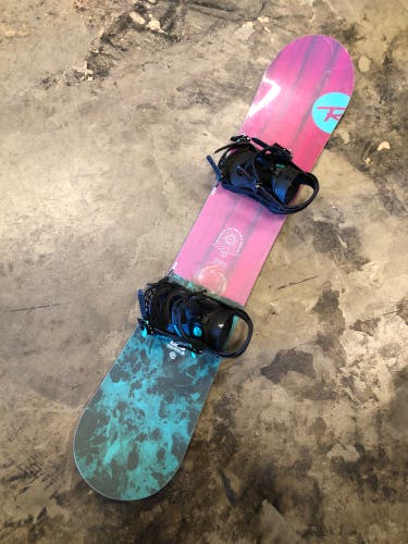 2024 Women's 146cm Rossignol Gala Snowboard | Rossignol Voodoo Bindings (Used)