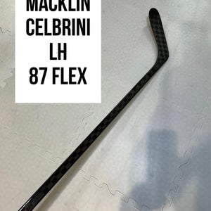 Senior(1x)Left Macklin Celebrini 87 Flex ProBlackStock™ Unbranded Pro Stock Hockey Sticks