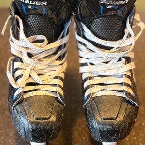 Black 2018 Bauer Nexus 2N Hockey Skates Regular Width 7 (Used)