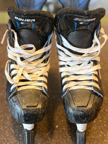 Black 2018 Bauer Nexus 2N Hockey Skates Regular Width 7 (Used)
