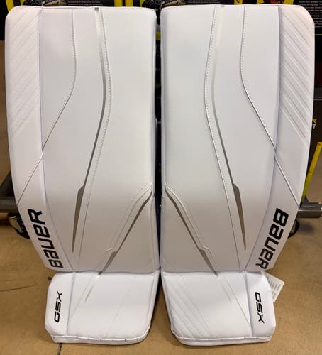 Senior Small (33+1.5) Bauer GSX (2023 Model) Goalie Leg Pads (New)