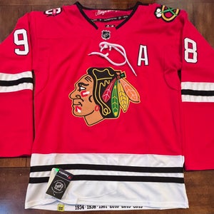 Chicago Blackhawks Red 100 Year  Connor Bedard Jersey Adult Small (46) NWT