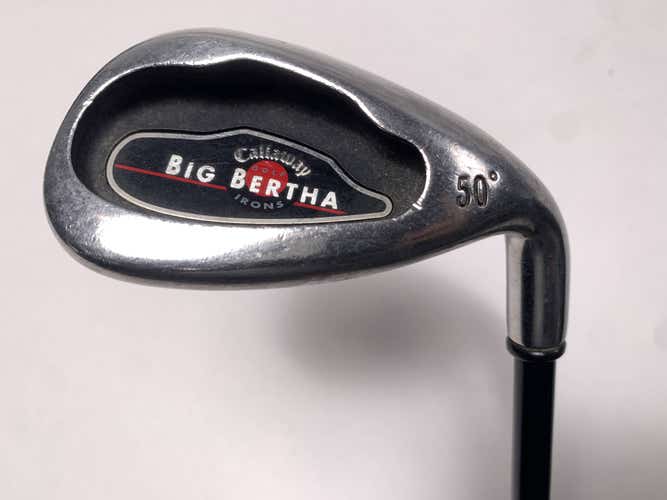 Callaway Big Bertha 2004 Wedge 50* RCH 75i Regular Graphite Mens RH