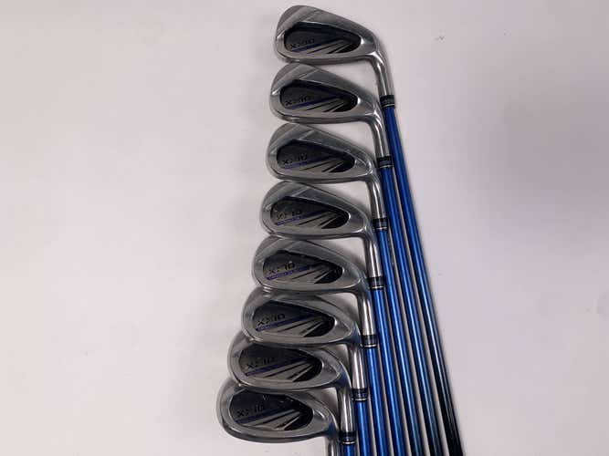 XXIO Eleven Iron Set 5-PW+AW+SW MP1100 Flex 4334 51g Stiff Graphite Mens RH