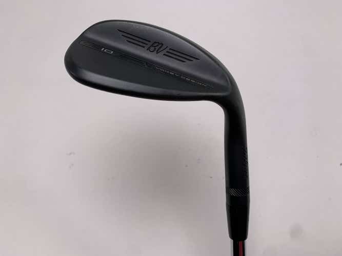 Titleist Vokey SM10 Jet Black Wedge 58* 12 Bounce D-Grind Vokey Steel Mens RH