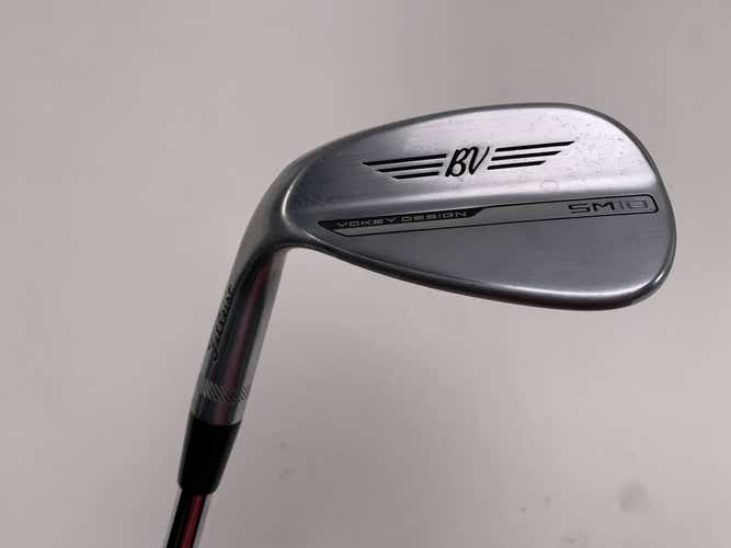 Titleist Vokey SM10 Tour Chrome Wedge 52* 8 Bounce F-Grind Vokey Steel Mens LH
