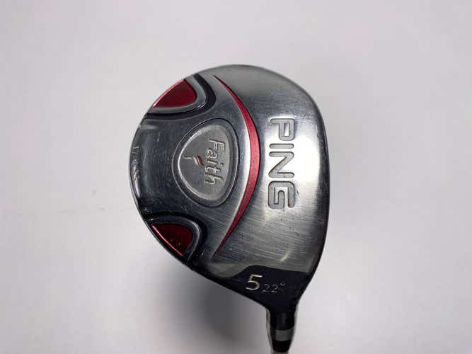Ping Faith 5 Fairway Wood 22* ULT200 Ladies Graphite Womens RH Midsize Grip