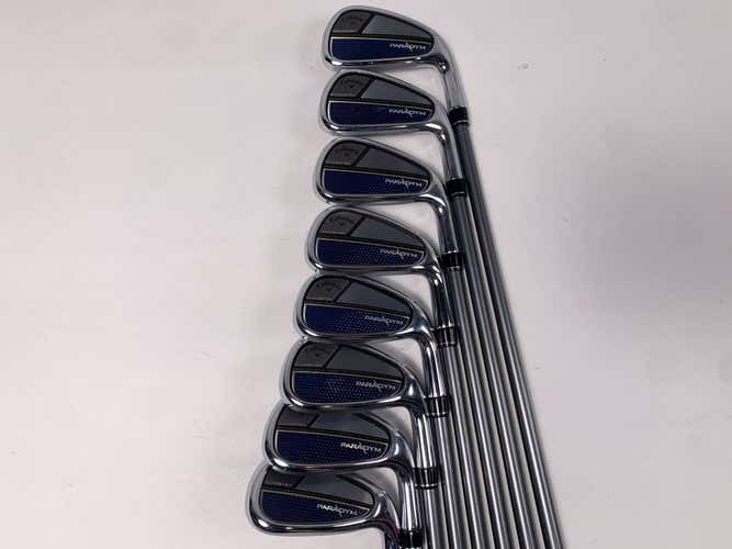 Callaway Paradym Iron Set 4-PW+AW Project X HZRDUS 5.5 65g Regular Graphite RH