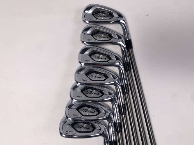 Titleist 718 AP3 Iron Set 5-PW+AW SteelFiber FC70 F3 Regular Graphite RH