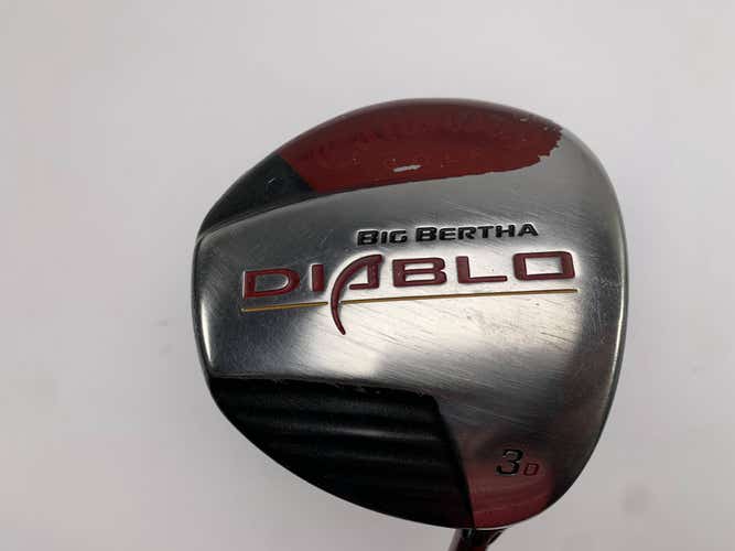 Callaway Big Bertha Diablo 3 Fairway Wood 15* 60g Regular RH Midsize Grip