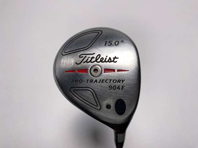 Titleist 904 F 3 Fairway Wood 15* Graphite Design Tour AD YS-6+ Stiff RH