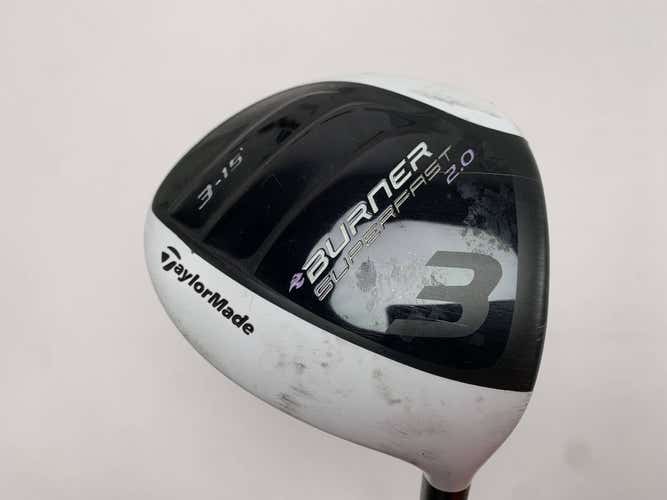 TaylorMade Burner Superfast 2.0 3 Fairway Wood 15* Ozik XCON-4.8 Ladies RH