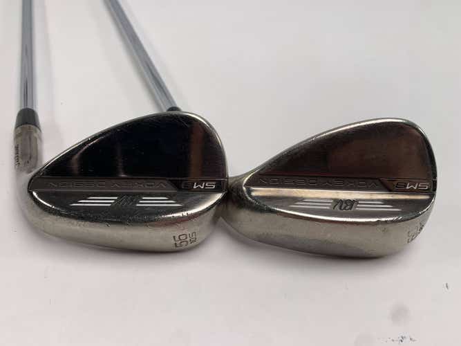 Titleist Vokey SM8 Brushed Steel Wedge Set 56* 10 60* 8 Wedge Steel Mens RH