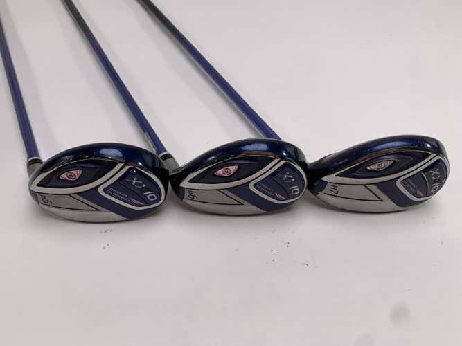 XXIO Eleven Ladies Hybrid Set 5 6 7 | 25* 28* 31* MP1100 L 34g Ladies RH