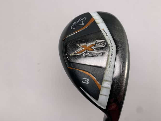 Callaway X2 Hot 3 Hybrid 19* 60g Regular Graphite Mens RH Oversize Grip