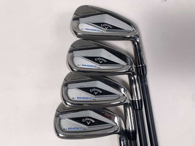Callaway Paradym Ai Smoke HL Iron Set 7-PW Cypher Sixty 5.5 60g Regular RH +1"