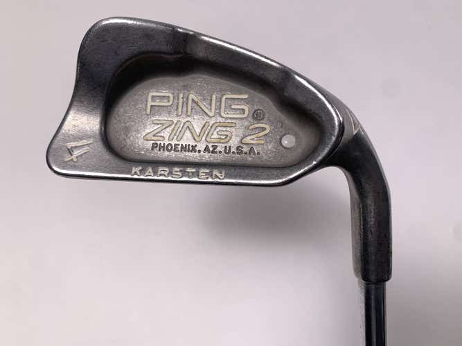 Ping Zing 2 Single 4 Iron White Dot 3* Up Karsten JZ Regular Steel Mens RH