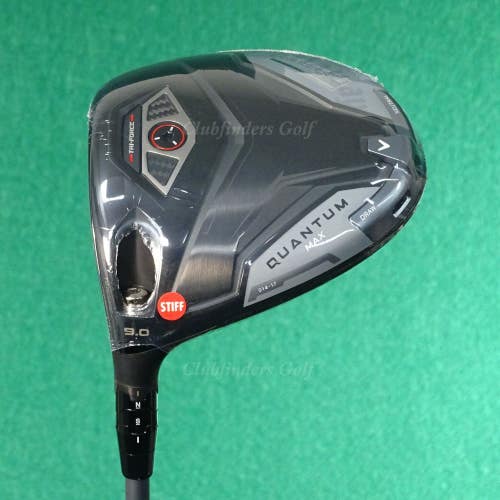 NEW LH Callaway Quantum Max 9 Driver Denali Frost 60g 6.0 Graphite Stiff w/HC
