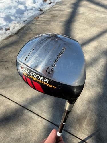 Taylormade Burner Superfast 4-Wood 16.5 Superfast 48 Stiff Flex 42.75 NICE