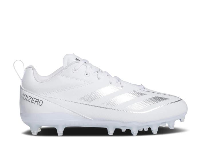 new youth size 5.5 Adidas Adizero electric.2  Football Cleats White IF2471