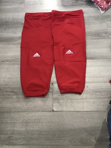 Adidas Maroon Anti-Cut NHL Prostock Practice Socks Multiple Sizes