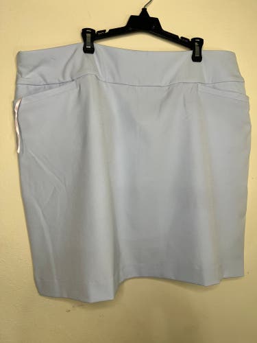 Fairway & Greene Carrie Skort XL 17 1/4" Color - Dream Blue UPF 50 NWT $119