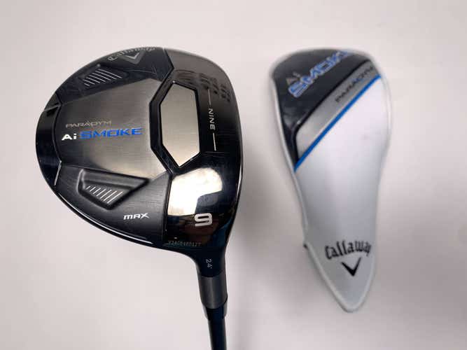 Callaway Paradym Ai Smoke Max 9 Fairway Wood 24* Cypher 5.0 50g Senior RH HC