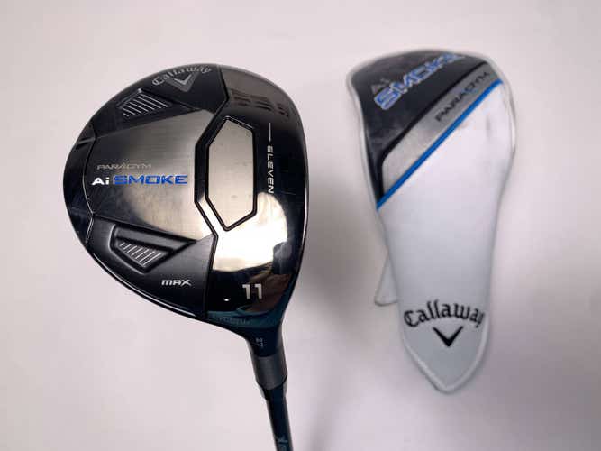 Callaway Paradym Ai Smoke Max 11 Fairway Wood 27* Cypher 5.0 40g Senior RH HC