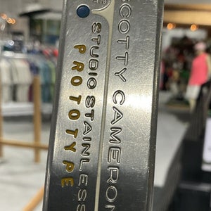 Scotty Cameron PROTOTYPE Blade Putter 34.5" TRAXION SUPER-STROKE 10.5" Grip