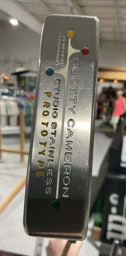 Scotty Cameron PROTOTYPE Blade Putter 34.5" TRAXION SUPER-STROKE 10.5" Grip