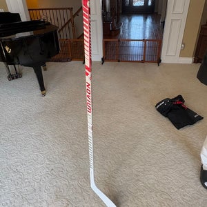 Intermediate Warrior Novium 2 Pro Left Hand Hockey Stick W03 55 Flex (Used)