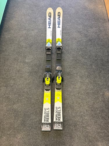 HEAD i.GSRD Team 152 cm Skis With Evo 9 AC Bindings (Used)