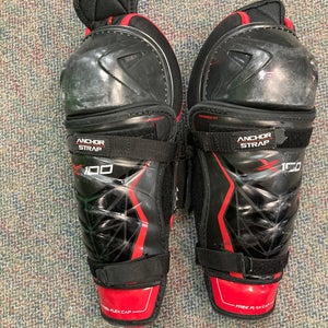 13" Bauer Vapor X100 Shin Pads