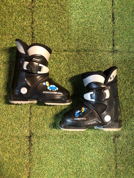 Kid's Rossignol R18 Ski Boots - Mondo 16.5 | 205mm (Used)