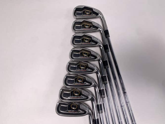 TaylorMade Tour Burner Iron Set 4-PW+AW Burner 105g Stiff Steel Mens RH