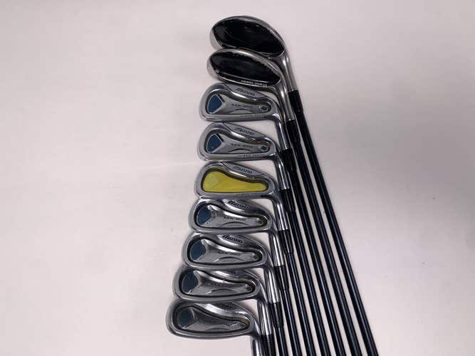 Mizuno MX 950 Iron Set 3-PW+SW Exsar IS2 Lite Graphite Mens RH