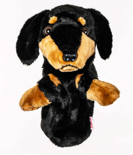 NEW Daphnes Headcovers Dachshund 460cc Driver Headcover