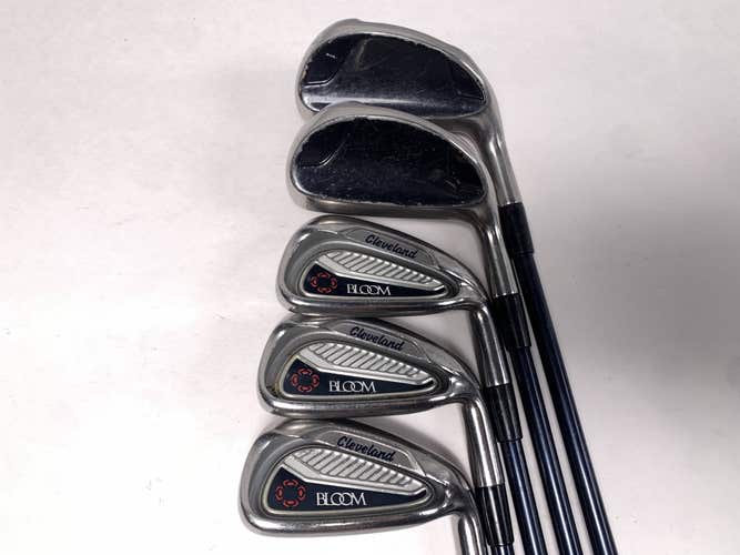 Cleveland Bloom Iron Set 5-9 50g Ladies Graphite Womens RH Undersize Grips