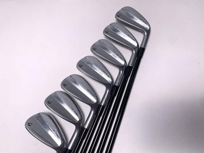 TaylorMade P790 2023 Iron Set 5-PW+AW MMT 105g Stiff Graphite Mens RH