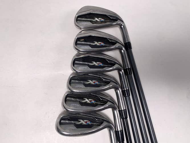 Callaway XR Iron Set 7-PW+AW+SW Different Ladies Graphite Womens RH