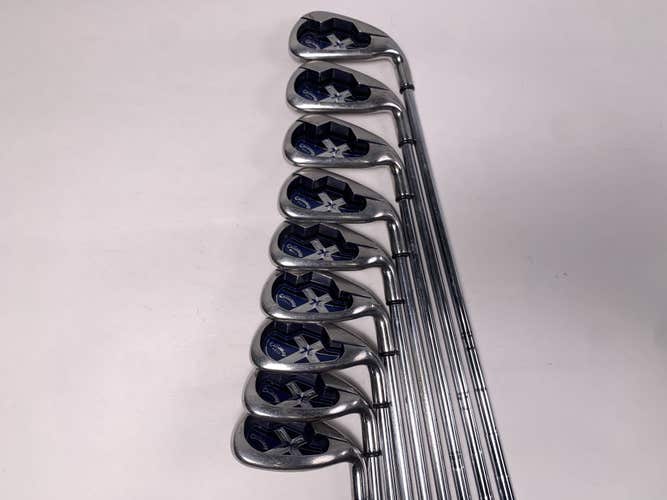 Callaway X-18 Iron Set 3-PW+AW Uniflex Steel Mens RH