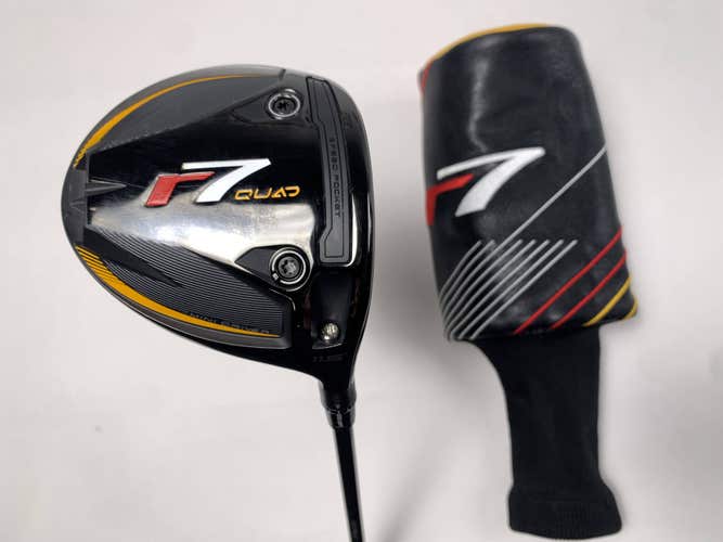 TaylorMade R7 Quad Mini Driver 11.5* Fujikura Speeder MD Stiff Graphite RH HC