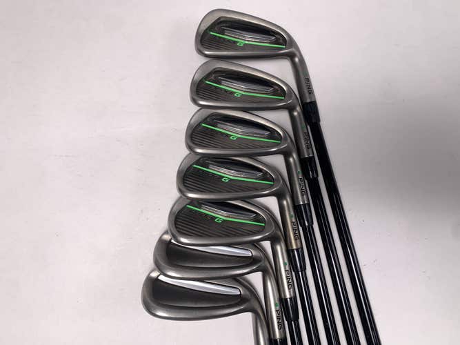Ping Prodi G Iron Set 6-PW+52*+56* Green Dot Prodi G Youth Graphite Mens RH